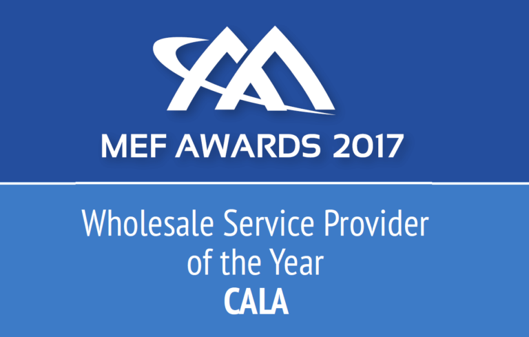 MEF award Wholesale Service Provider of the Year