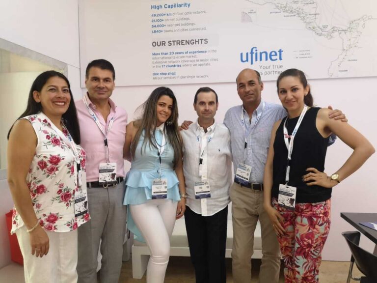 Ufinet Team at Andicom 2018