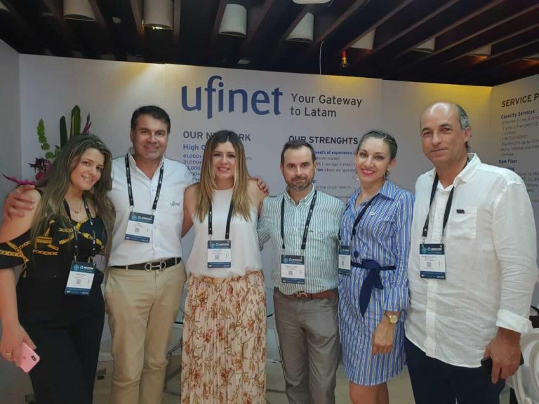 A UFINET participou da Andicom 2019 em Cartagena das Índias, Colômbia