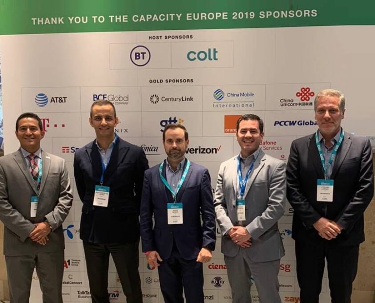 UFINET na Capacity Europe, 2019